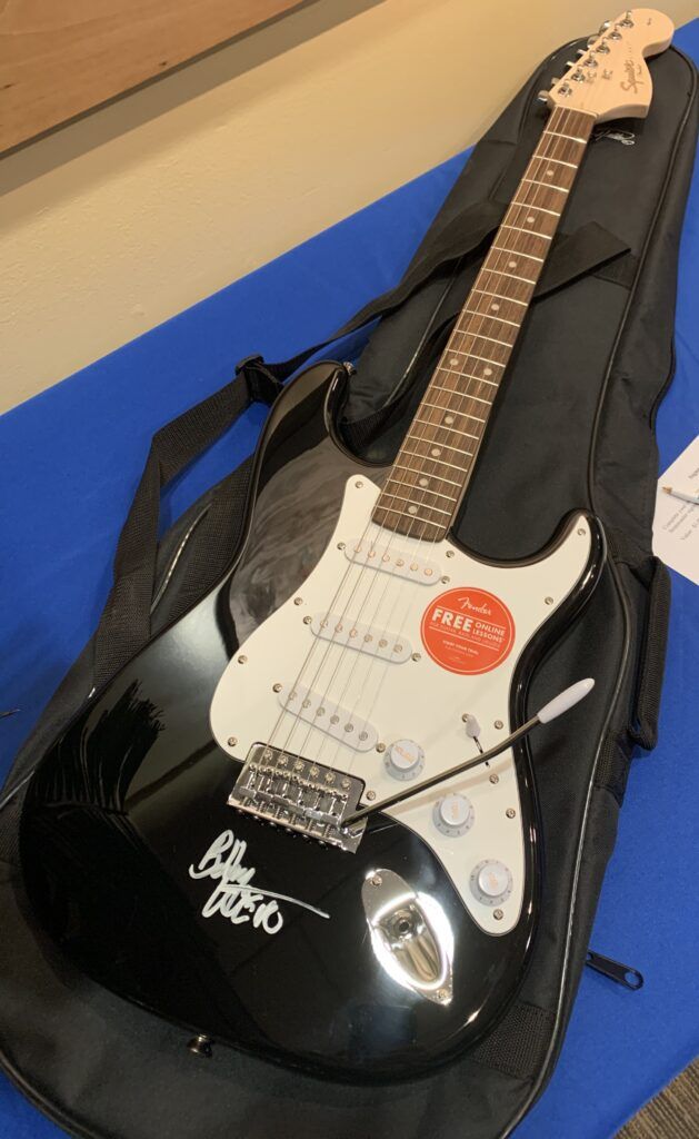 Guitar Autographed by Bob Weir of the Grateful Dead