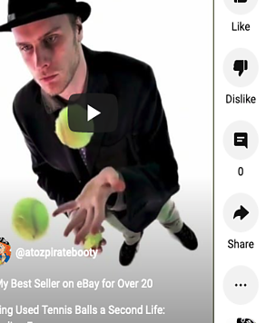 juggling short on YouTube